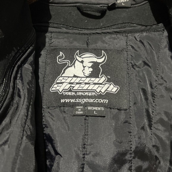 SS Gear  Speed And Strength Motorcycle Woman Textile Jacket  Size L - Picture 5 of 10